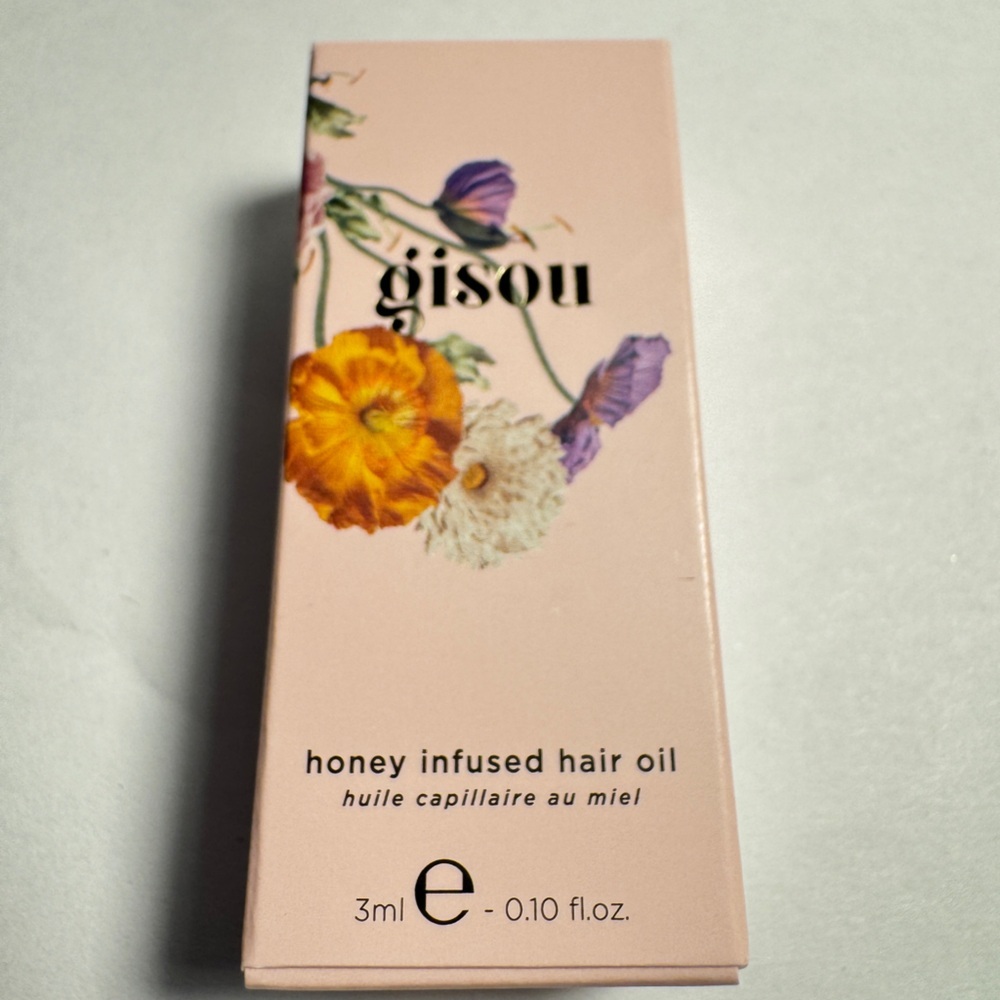 Gisou Honey Infused Hair Oil Clean Natural Haircare 3ml .10oz Travel Mini Size - Picture 6 of 6